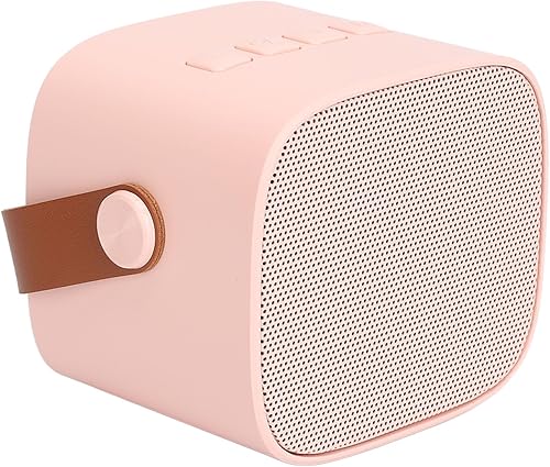 Miniatura 3 de Tgoon Mini Karaoke Machine, Pink Voice Changing Multifunctional Portable Speaker HiFi Speaker with 2 Wireless Microphones for Kids for Party