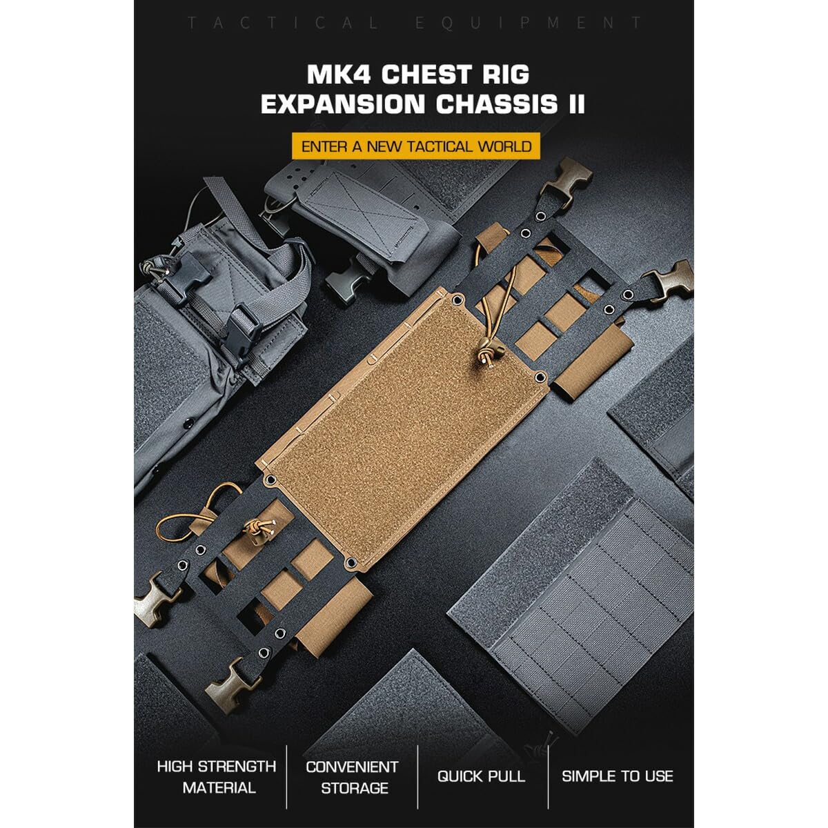 Amazon | WoSporT Spiritus Systems MK4チェストリグ用エクステンド