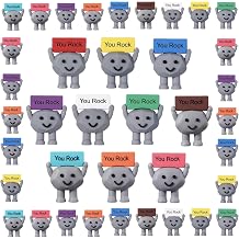 Corzeegi 50 PCS You Rock Mini Figures, Little Figures for Good Luck Gifts, Testing Motivation Gift for Coworkers, Miniature Figurines for Staff Employee Appreciation Gifts Bulk