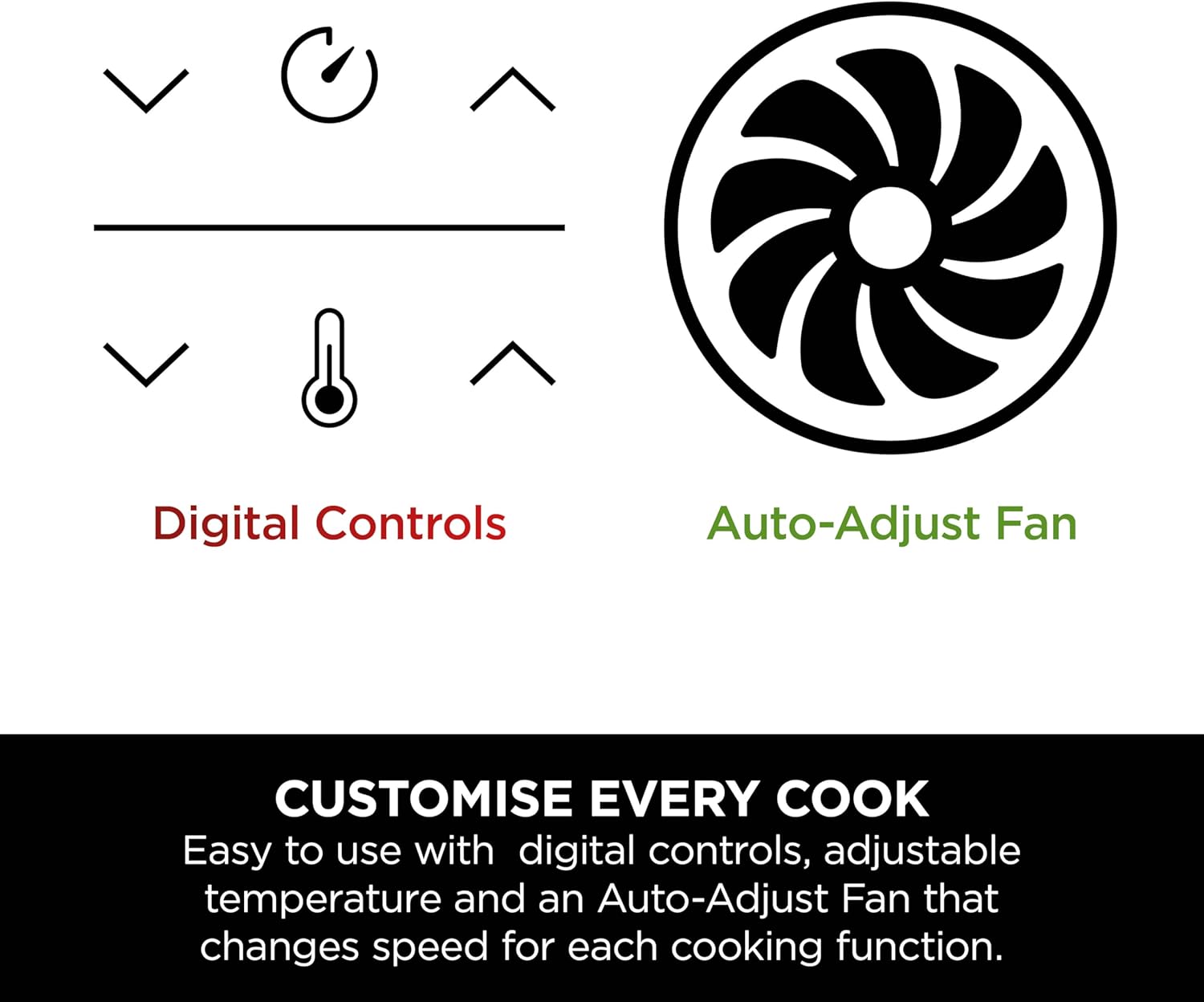 Ninja Ninja MAX Dual Zone Digital Air Fryer, 2 Drawers 9.5 litres (DZ400UKSTGD) thumbnail 10