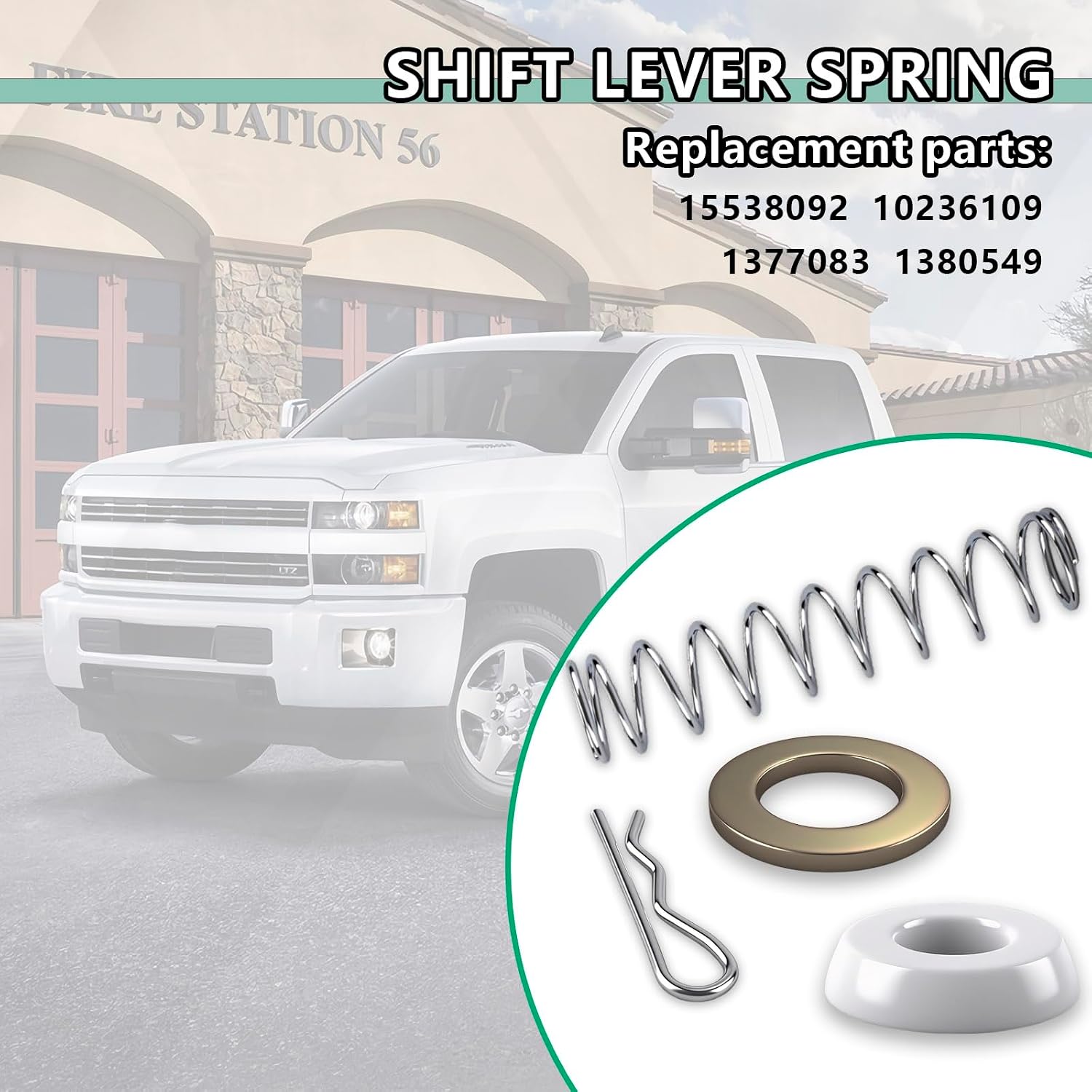 Transmission Shifter Lever Linkage Repair Kit,Steering Column Cross Shaft Bushing Spring Washer Compatible with Chevy GMC Olds Buick Pontiac 1967-1988,Replaces# 1377083 1380549 15538092