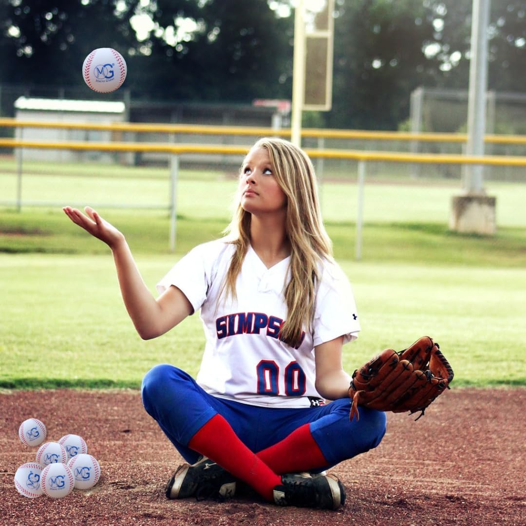 Macro Giant 9 Inch (Circum.) 2.8 Inch (Dia.) PU Foam Baseball, Beginner, Training Practice, Playground, Kids Ball