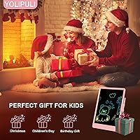 Vista 6 de Tableta de escritura LCD, tablero de dibujos tablero de dibujo colorido de 8.5 pulgadas, juguete educativo preescolar, tableta de escritura