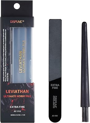 DSPIAE AT-F01 Leviathan Ultimate Hobby File with Cleaning Brush