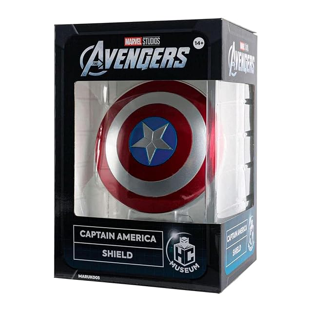 Foto 4 de 5 de Eaglemoss Réplica Escudo Capitán América 17Cm, MARUK003