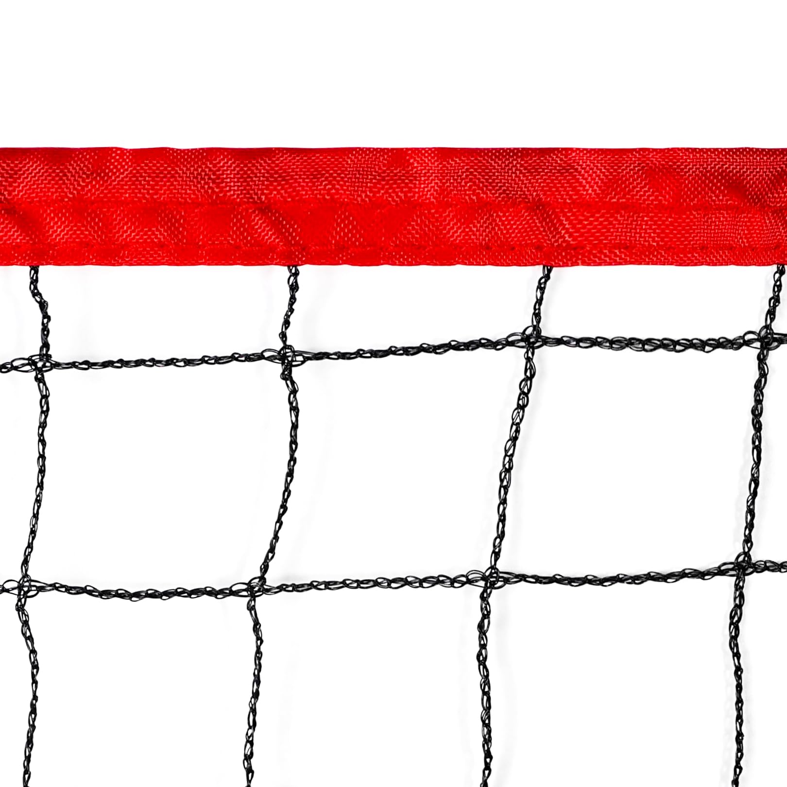 Aoneky 9.6m/6.4m/4.5m Volleyballnetz für Garten Strand Pool Indoor Outdoor, Tragbares Badminton mit Befestigungsseilen