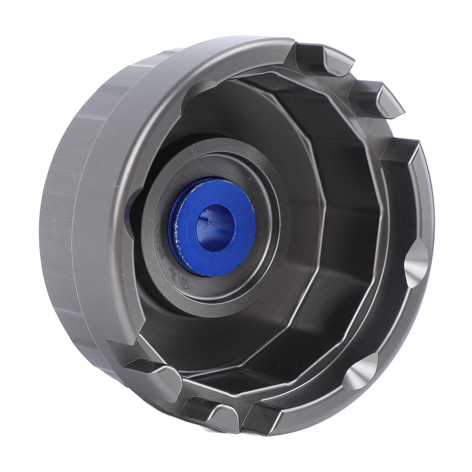 Llave de filtro de aceite, 64,3 mm, 14 flautas, herramienta de enchufe de metal para ES300h ES350 GS200t GS300 GS350, con diseño ergonómico para una fácil extracción y reemplazo