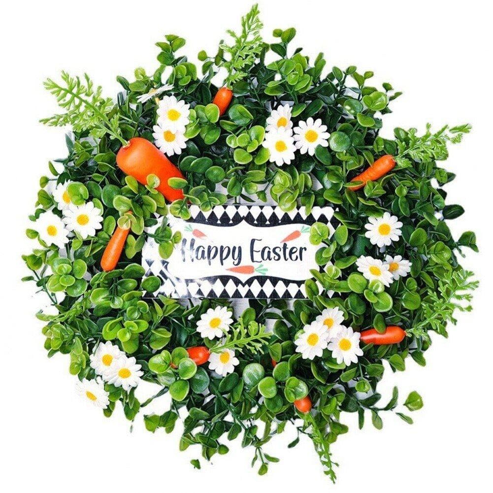 Guirlande de carottes de Pâques et décoration suspendue de printemps