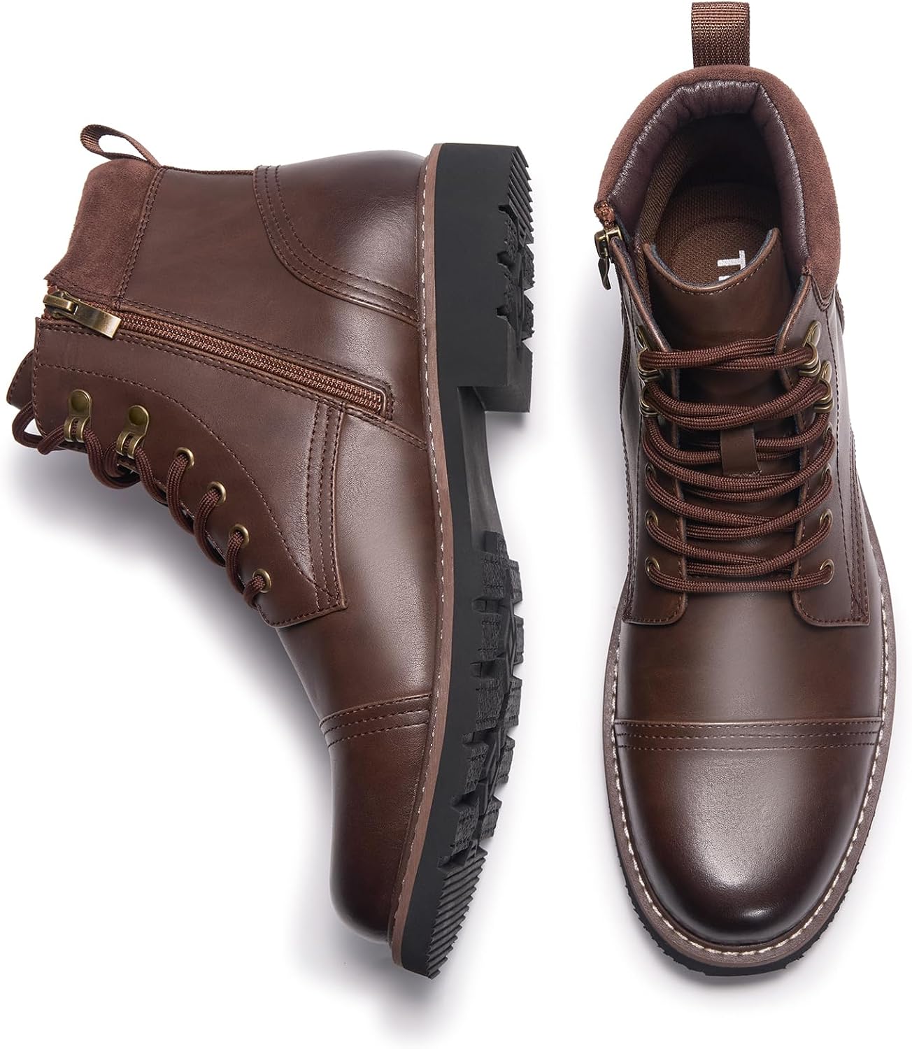 Mens Boots Casual Ankle Boots Casual Zipper Boots for Men Mens Zip Boots With Side Zipper Botas Para Hombre - Image 6