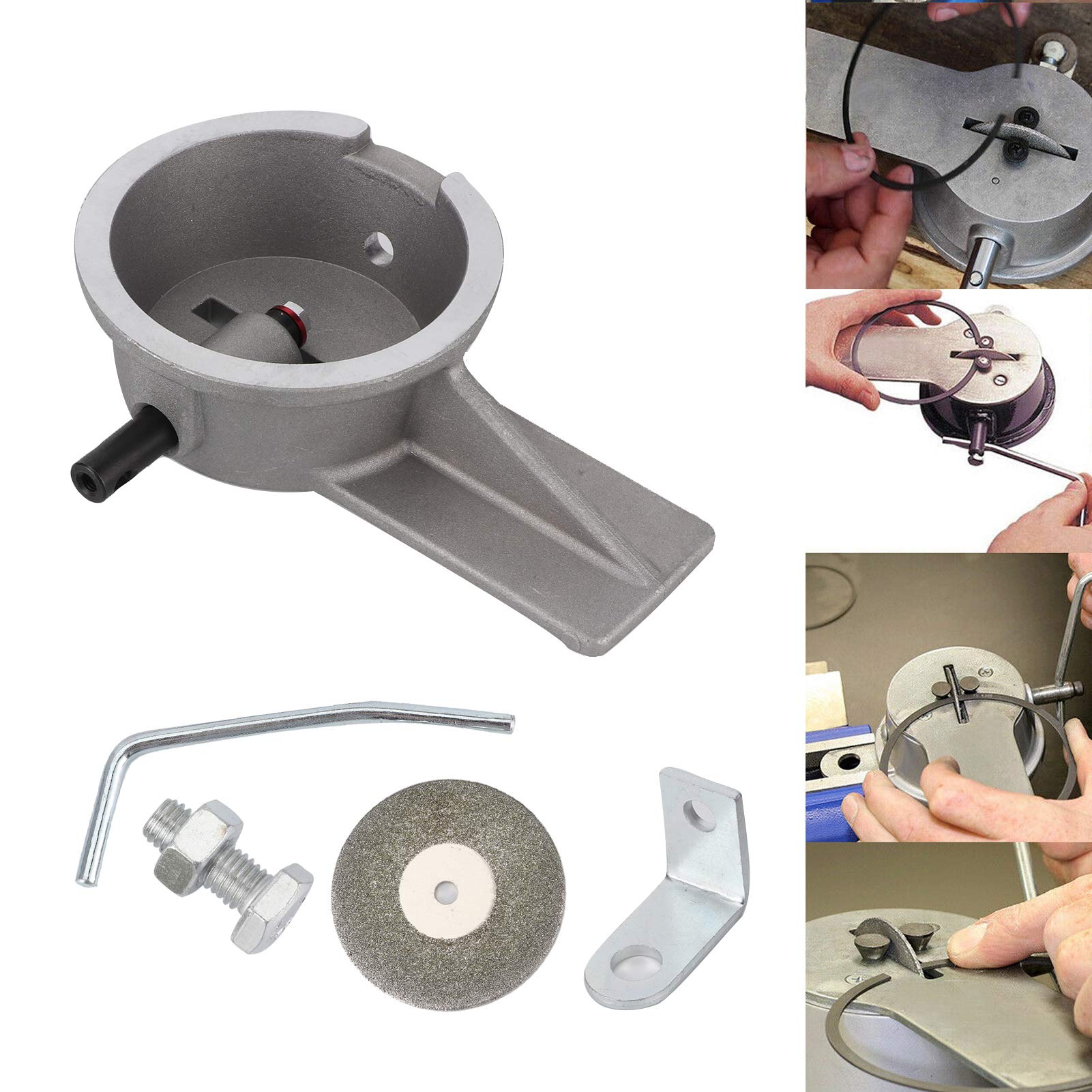Manuelles Kolbenring -Endspalt -Filer -Werkzeug, Schneidradanmeldung Präzise 80514 Cap Tool 170/140 Grit Carbid Ersetzen Sie 91089408