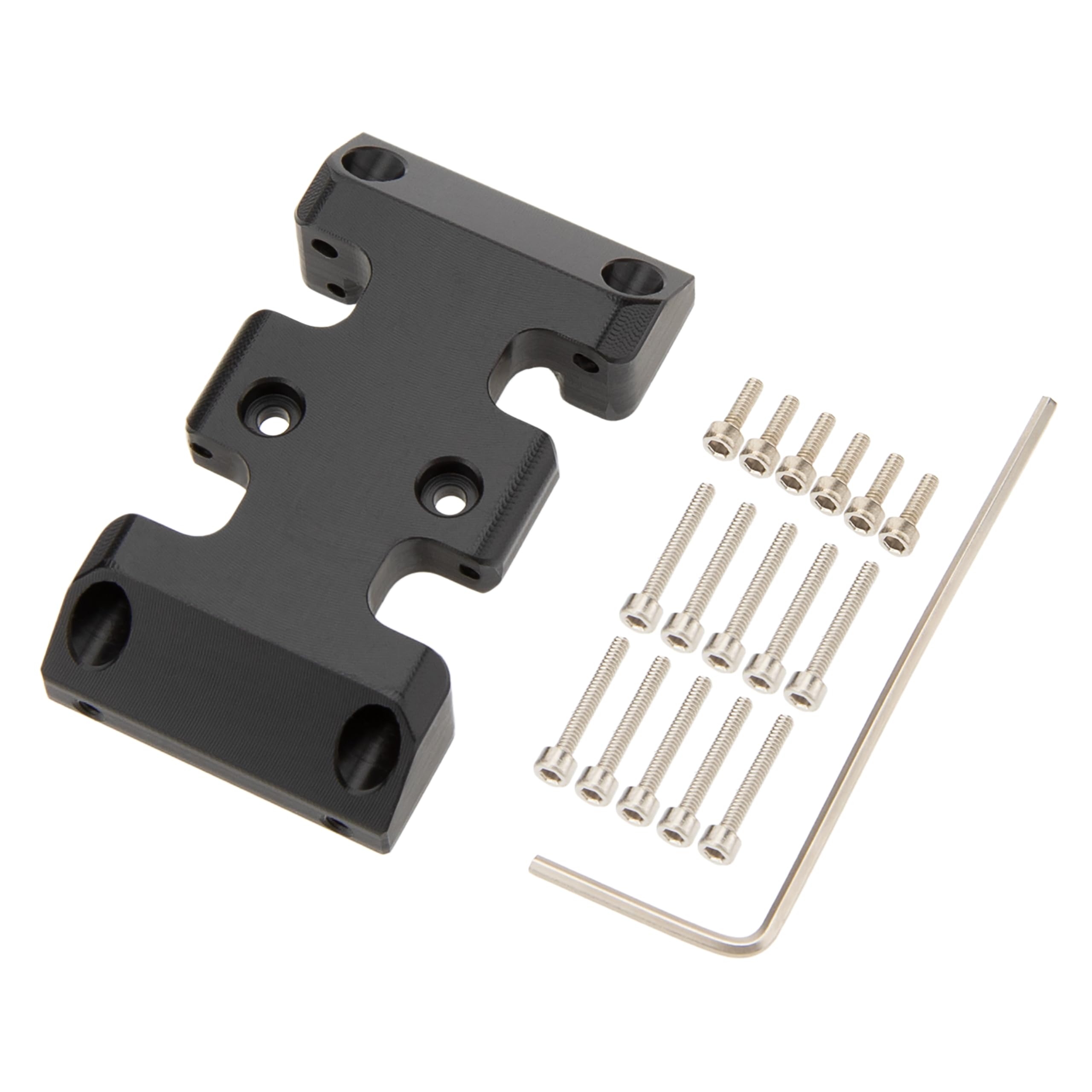 MEUS RACING Transmission Skid Plate for Axial SCX24 1/24 RC Crawler Upgrades (Nylon)