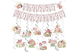 Fairy First Birthday Decorations