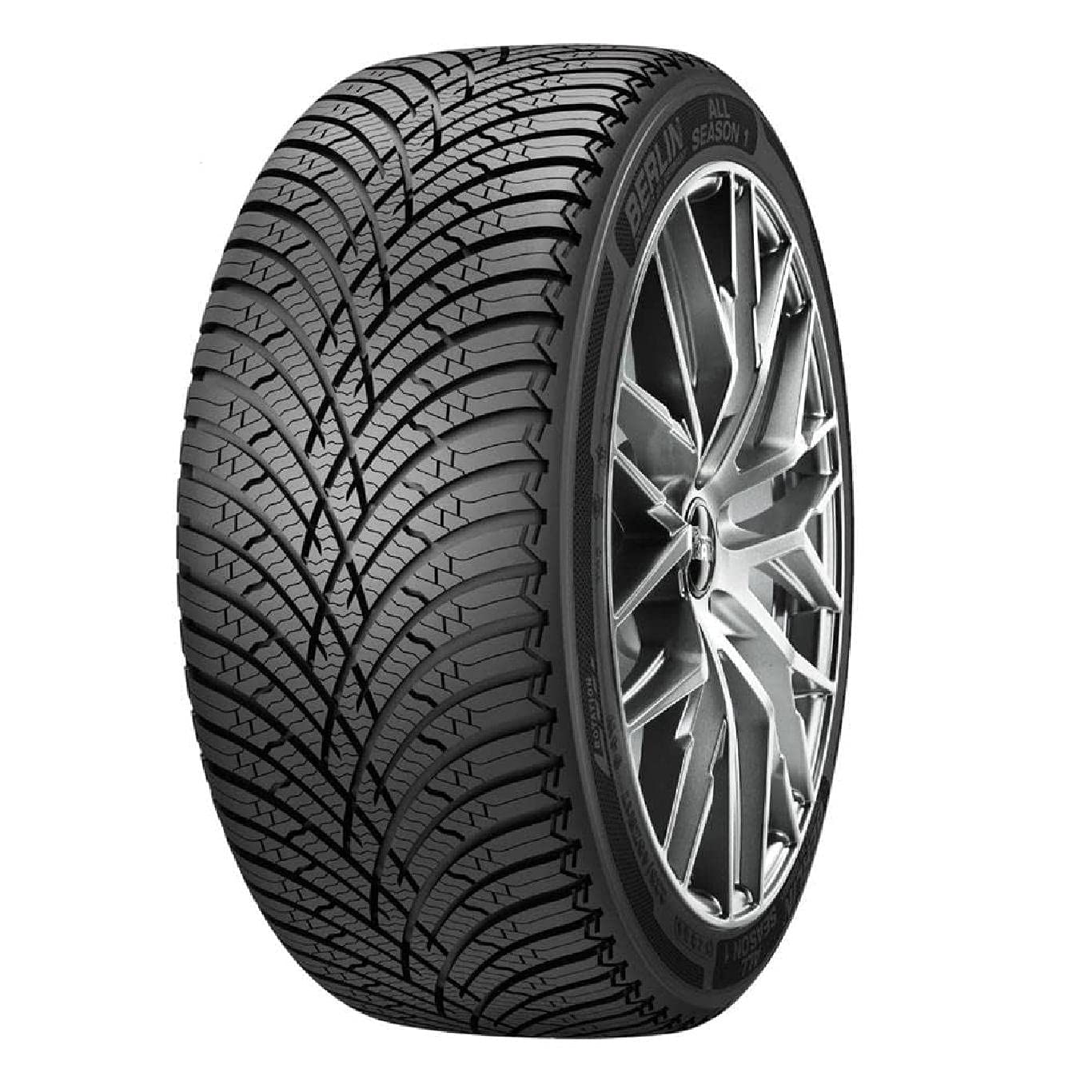 Berlin Tires 235/50 ZR18 101V XL All Season 1, Certified All Season with Snowflake, 3PMSF and M+S