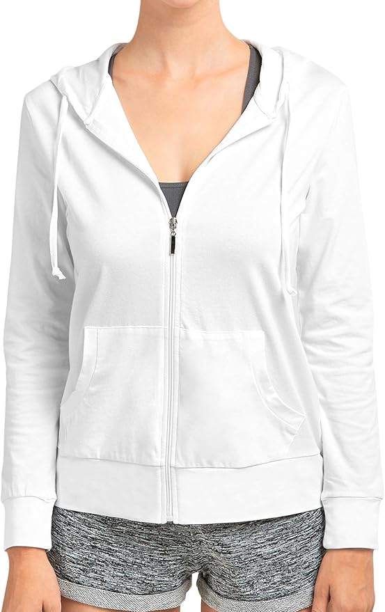thin hoodie zip up