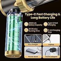 Vista 5 de Car Vacuum Portable Cordless - Handheld Vacuum Cleaner with 16000PA Strong Suction