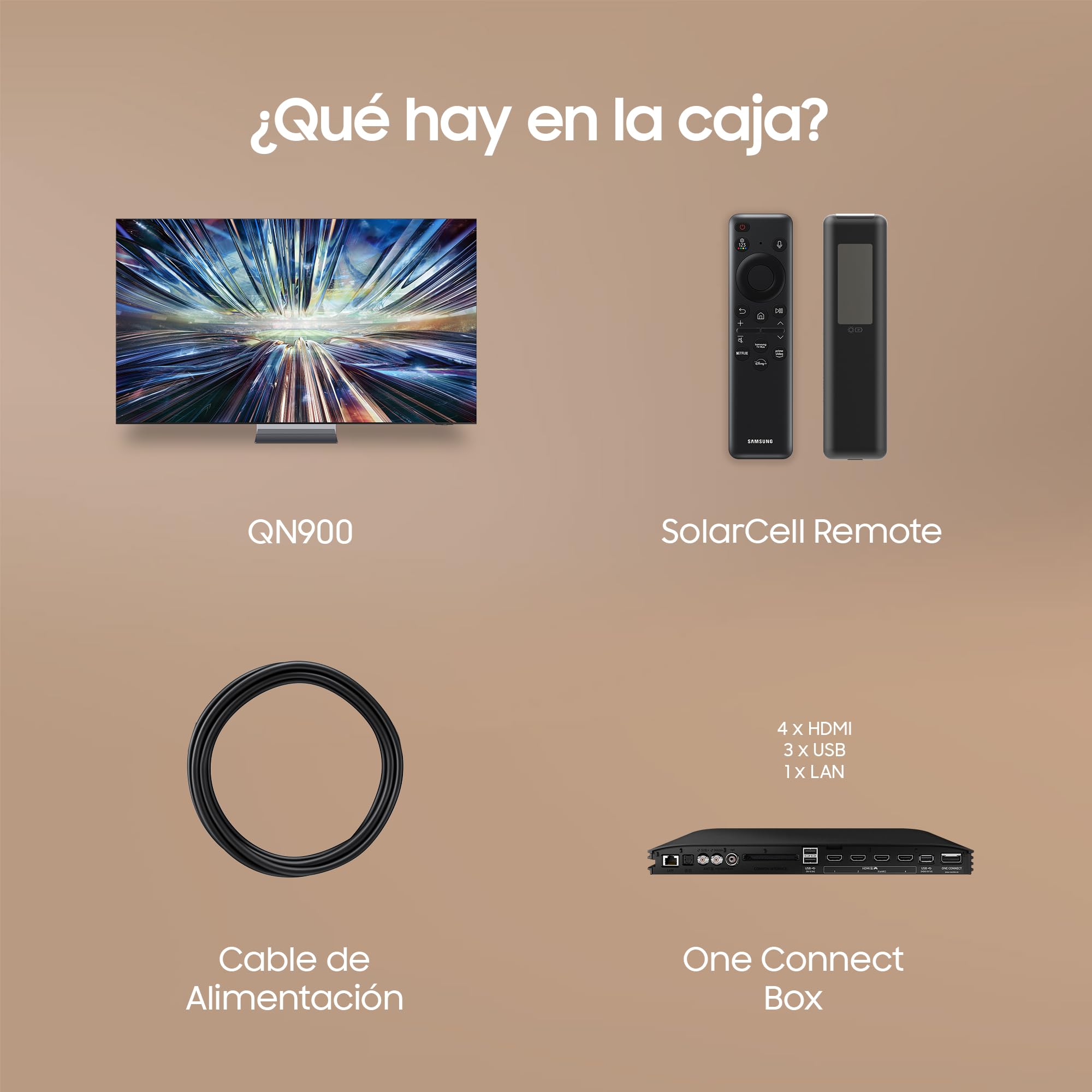 SAMSUNG Telewizor TQ65QN900D 65" (65 cali), Neo QLED 8K, Smart TV, 2024