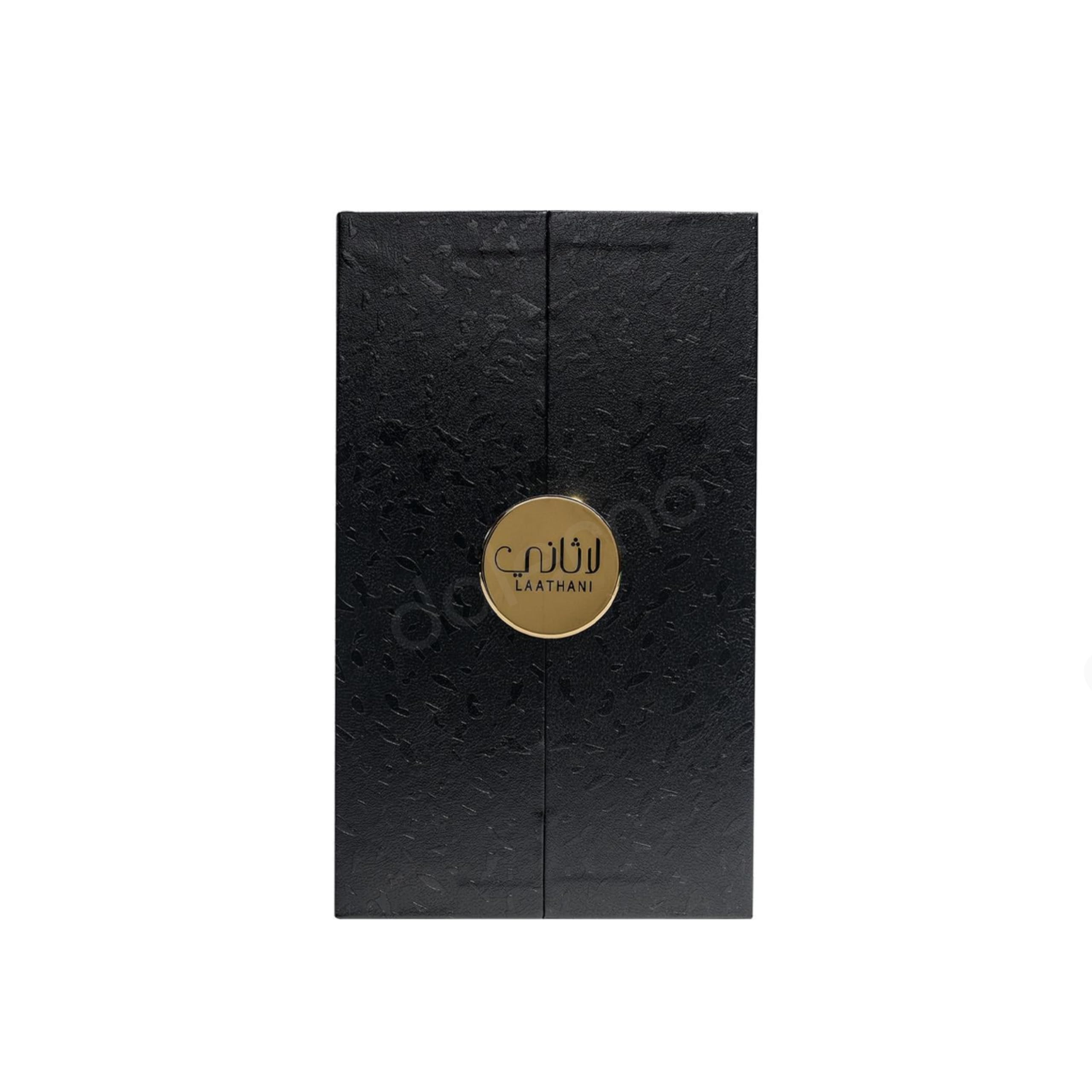 Laathani Ahmed Al Maghribi Parfüm Eau de Parfum 80ml von Unisex Orientalisches Oud Parfum Lang Anhaltend Intensiv Würzig Holzig Leder Moschus Amber Abendduft Nischenparfum Damen Herren Luxus Duft