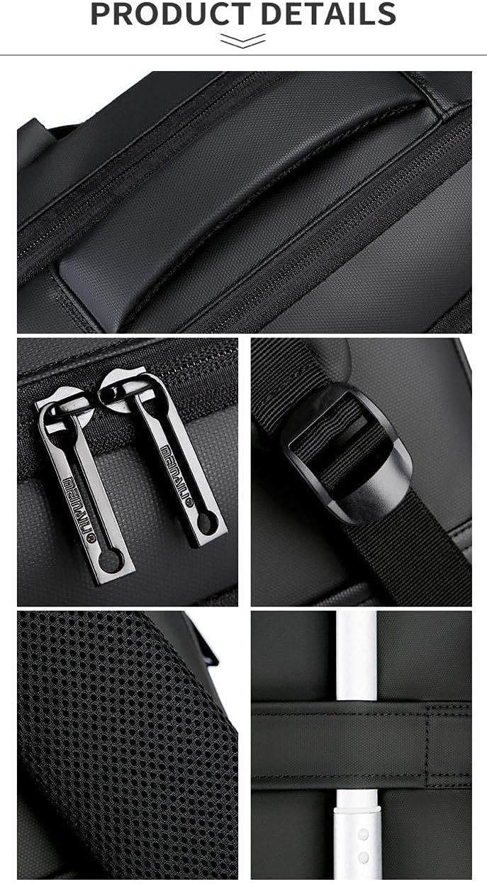Meinaili Business Laptop Backpacks anti thief Travel Bag with USB