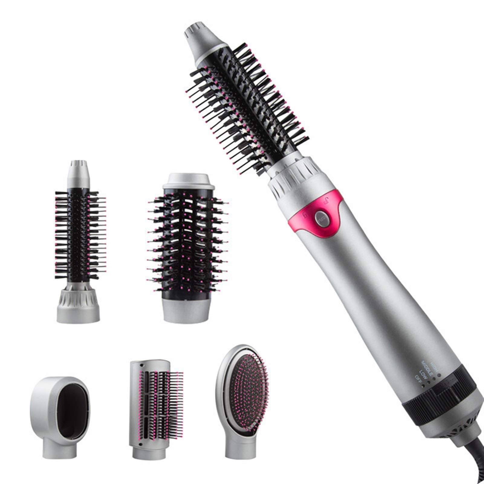 CFPL Negative ion Hair Dryer Hair Comb Straight Double-use Straight Hair Comb Infrared hot air Comb (Product : Hot air Comb)