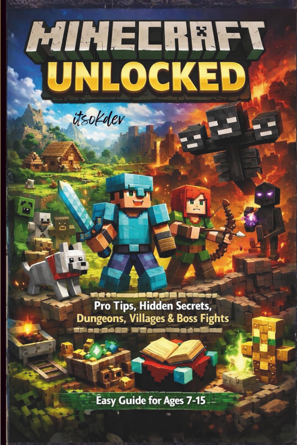 Minecraft Pro Secrets: Pro Tips & Secret Tricks for Survival, Mining, Villages, Dungeons, Nether, and the End (Minecraft Pro Tips & Secret Strategies Series)