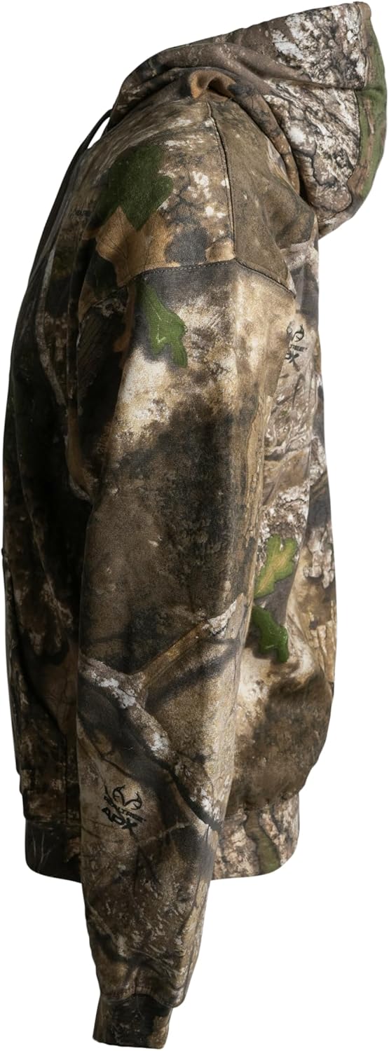 King's Camo mens Kcb115 Men's Classic Hunting Cotton/Poly Blend Camo Pullover Hoodie - Image 4