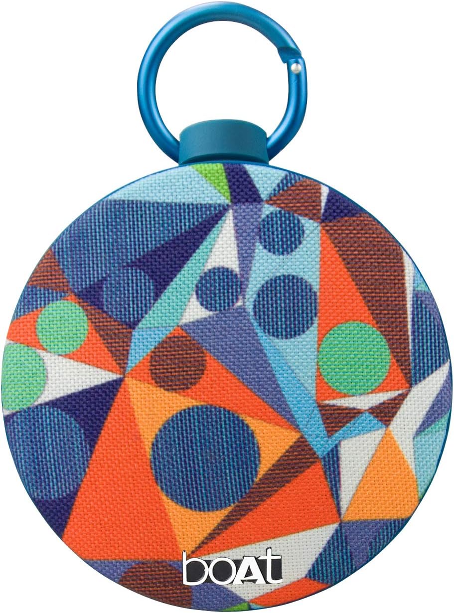 boAt Stone 260 4W Bluetooth Speaker with Upto 9 Hours Playback, IPX5 and Carabiner(Prism)