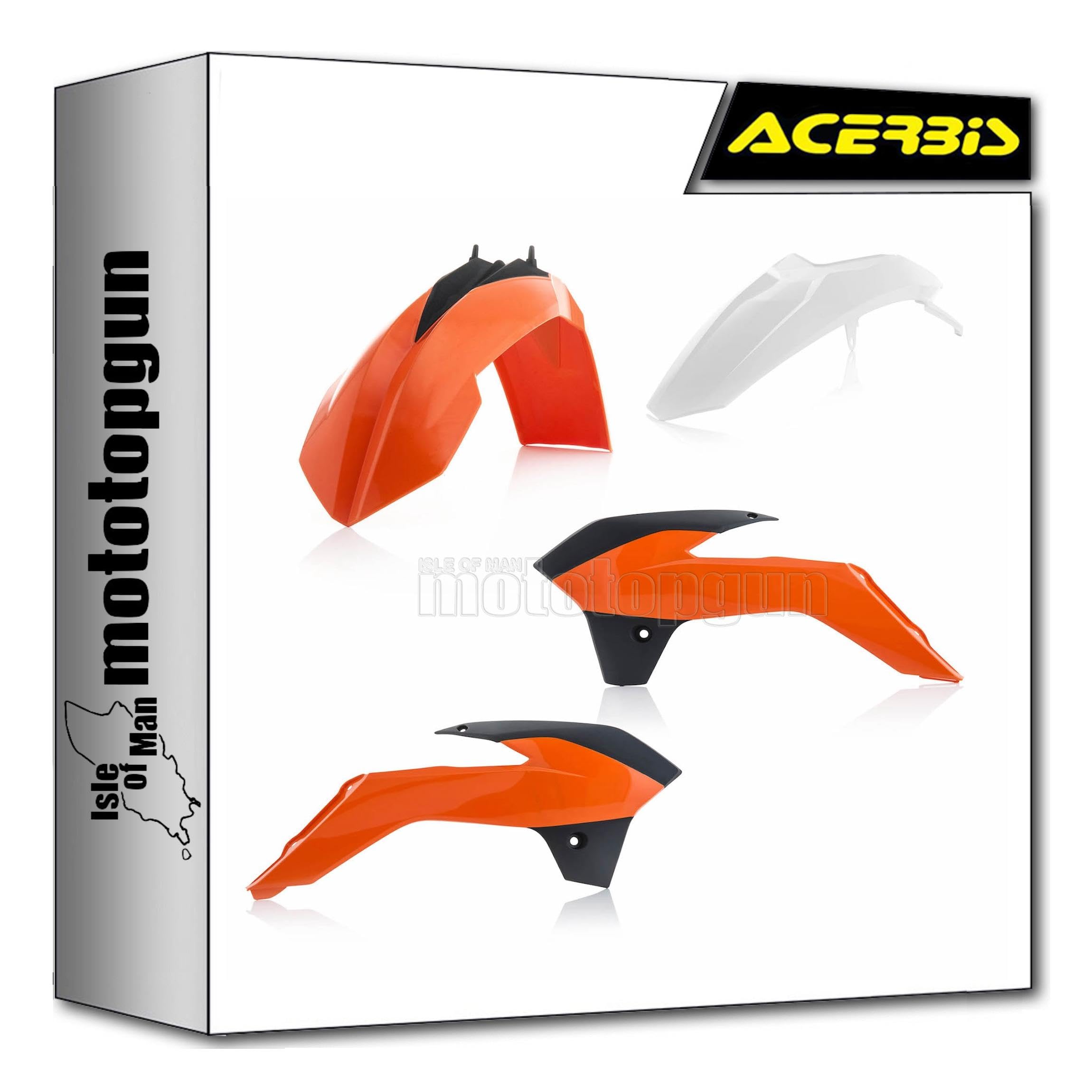 Cache carénage KTM SX 85 Acerbis plastique de remplacement moto 2013-2017