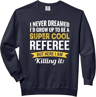 Referee Tshirt Gifts Funny Comfort Colors Adult Sweatshirt