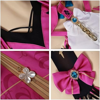 Amazon.co.jp: [DOKITOKI] カルロッタ コスプレ 衣装 鳴 潮 ワンピース