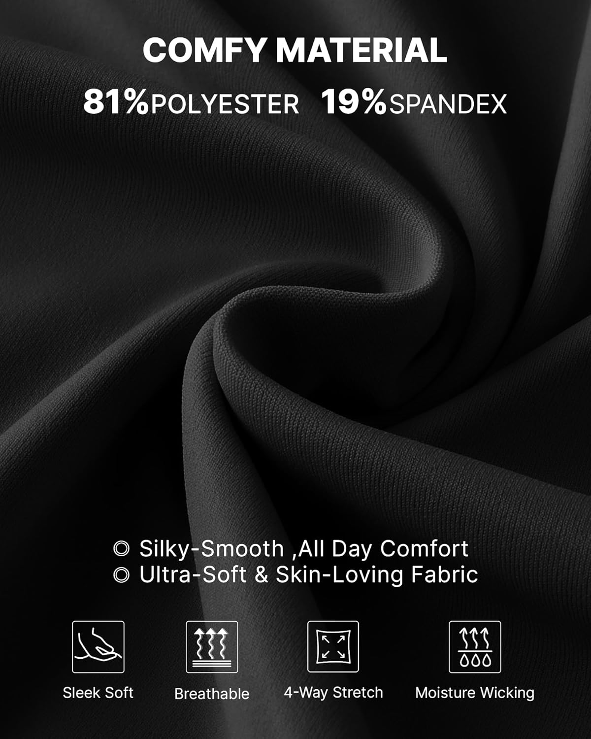 G4Free EverGoing Wide Leg Ankle Pants for Women 7/8 Length Yoga Dress Pants High Waist Stretch with Pockets Casual Work - Image 4