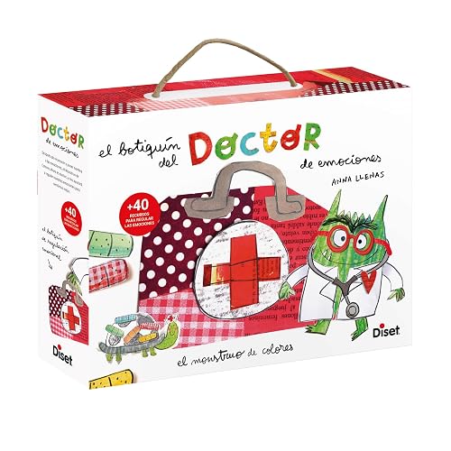 Diset - Doctor de Las Emociones, Monstruo de Colores, Juego +3 años