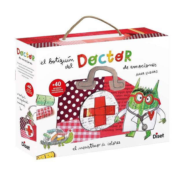 Diset - Doctor de Las Emociones, Monstruo de Colores, Juego +3 años