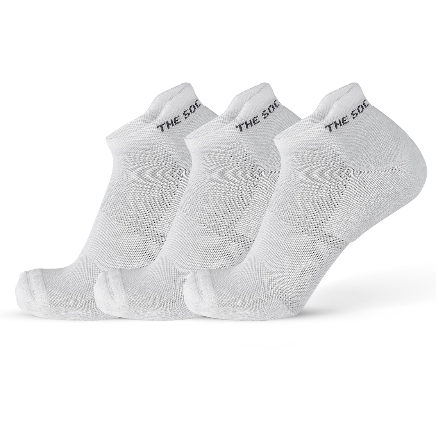 The Sock Street Bamboo Socks for Men | Ankle Length Low Cut Premium Material | Odour-Free, Breathable & Durable | Padded Base & Anti-bacterial | 3X Softer than Cotton Socks | Pack of 3