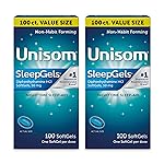 Unisom Nighttime Sleep-Aid Gels, Diphenhydramine HCI 50mg, 100 Count, 2 pk