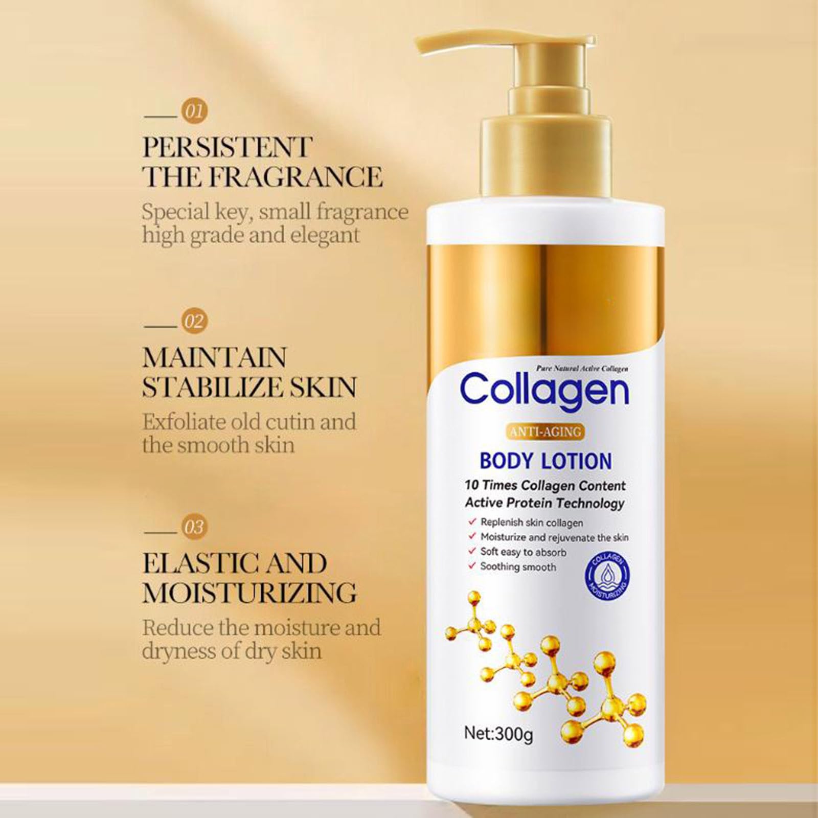Collagen zestaw prysznicowy z 500 ml szamponu, 500 ml odżywki, żel pod prysznic, żel pod prysznic, 300 ml balsam do ciała i spray nawilżający 100 ml, odpowiedni dla mężczyzn i kobiet (zestaw