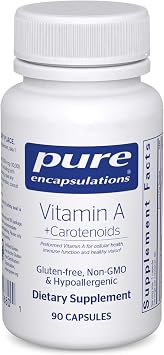 Pure Encapsulations - Vitamin A + Carotenoids, 90 Capsules
