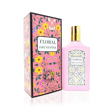 Floral Dream Pink Eau De Parfum Spray Perfume for Women - Feminine Fragrance with Pear, Red Berries, Gardenia, Frangipani & Patchouli - Ideal Holiday Gift, 3.4 Fl Oz/100Ml
