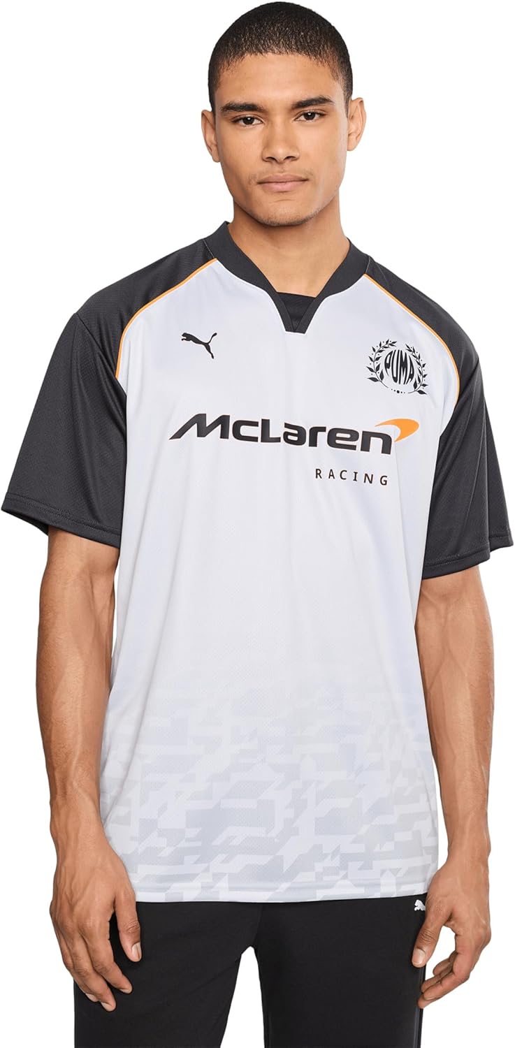 PUMA Men's McLaren Racing Jersey, Seafoam SS26, Large Mclaren Jersey