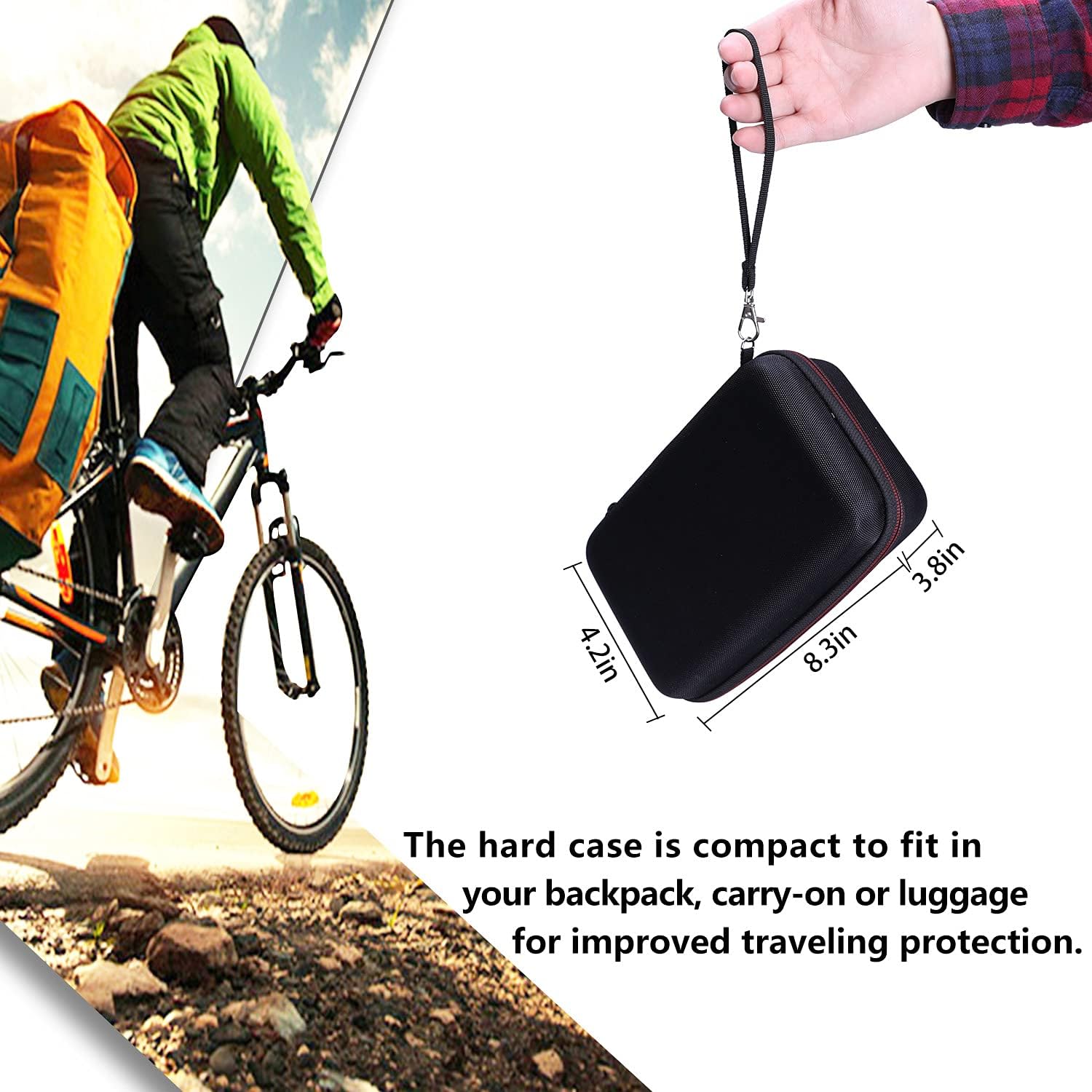 LTGEM EVA Hard Case for Marshall Emberton II/Emberton III Portable Bluetooth Speaker- Protective Carrying Storage Bag - Image 2