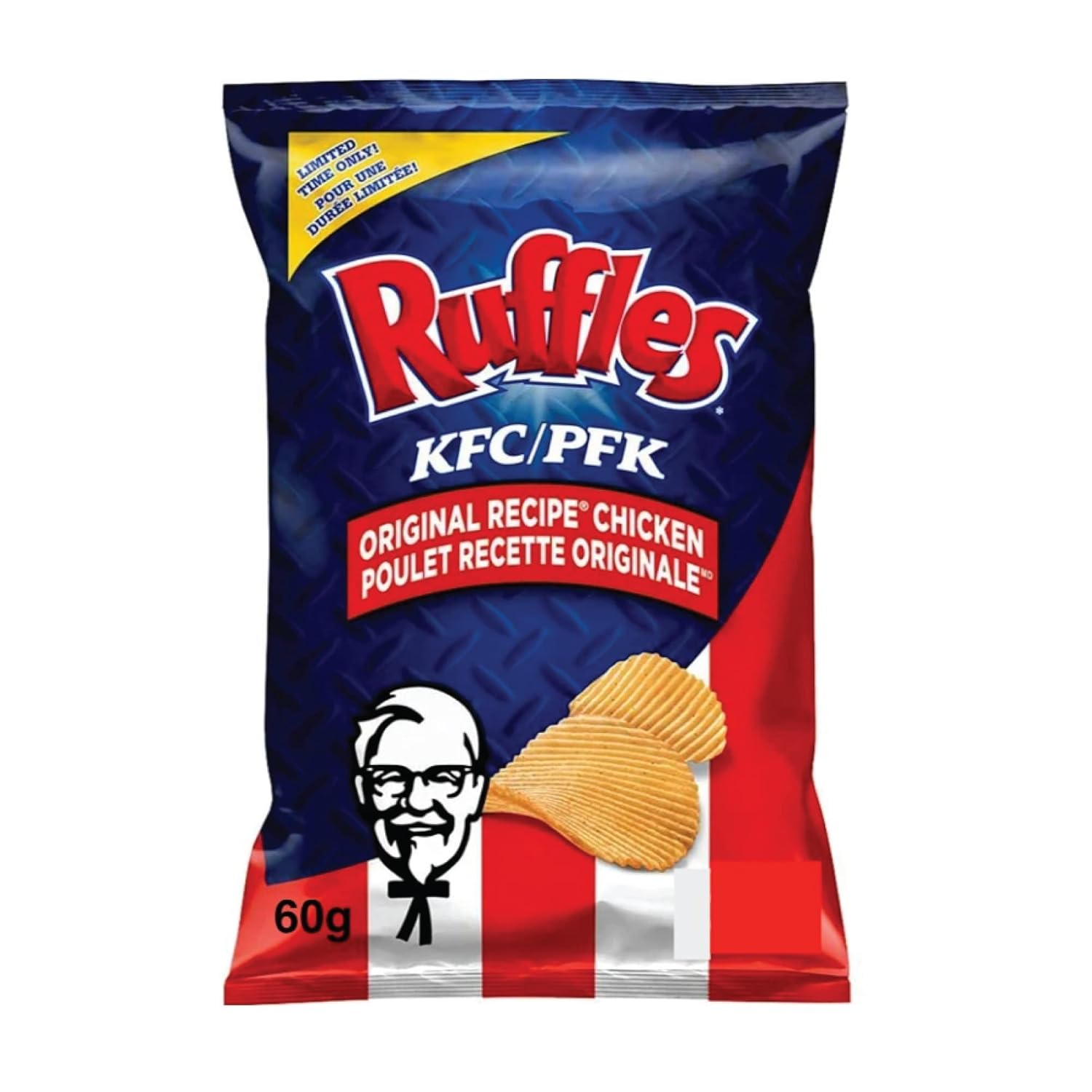 Buy AZPantry Canadian Lays KFC Potato Chips Ruffles 4XPack 60g
