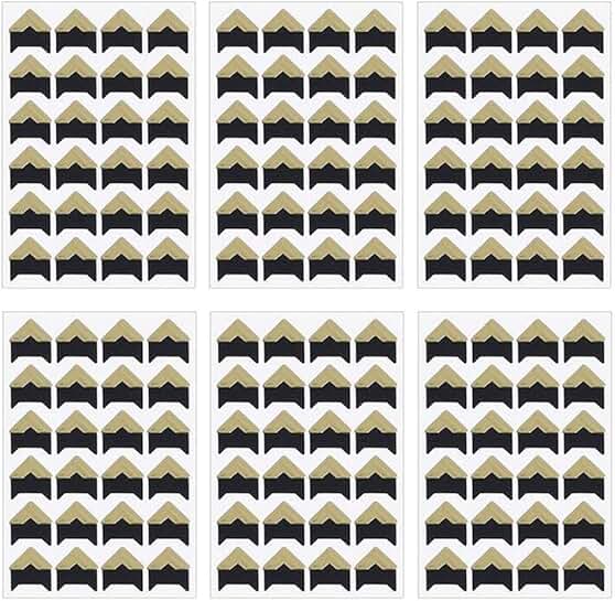 Scrapbooking Photo Mounting Corners Gold / Photo Mounting