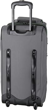 travelite trolley travel bag with wheels medium size, expandable, BASICS, soft luggage trolley bag with expandable fold, 55 cm, 51 - 64 liters