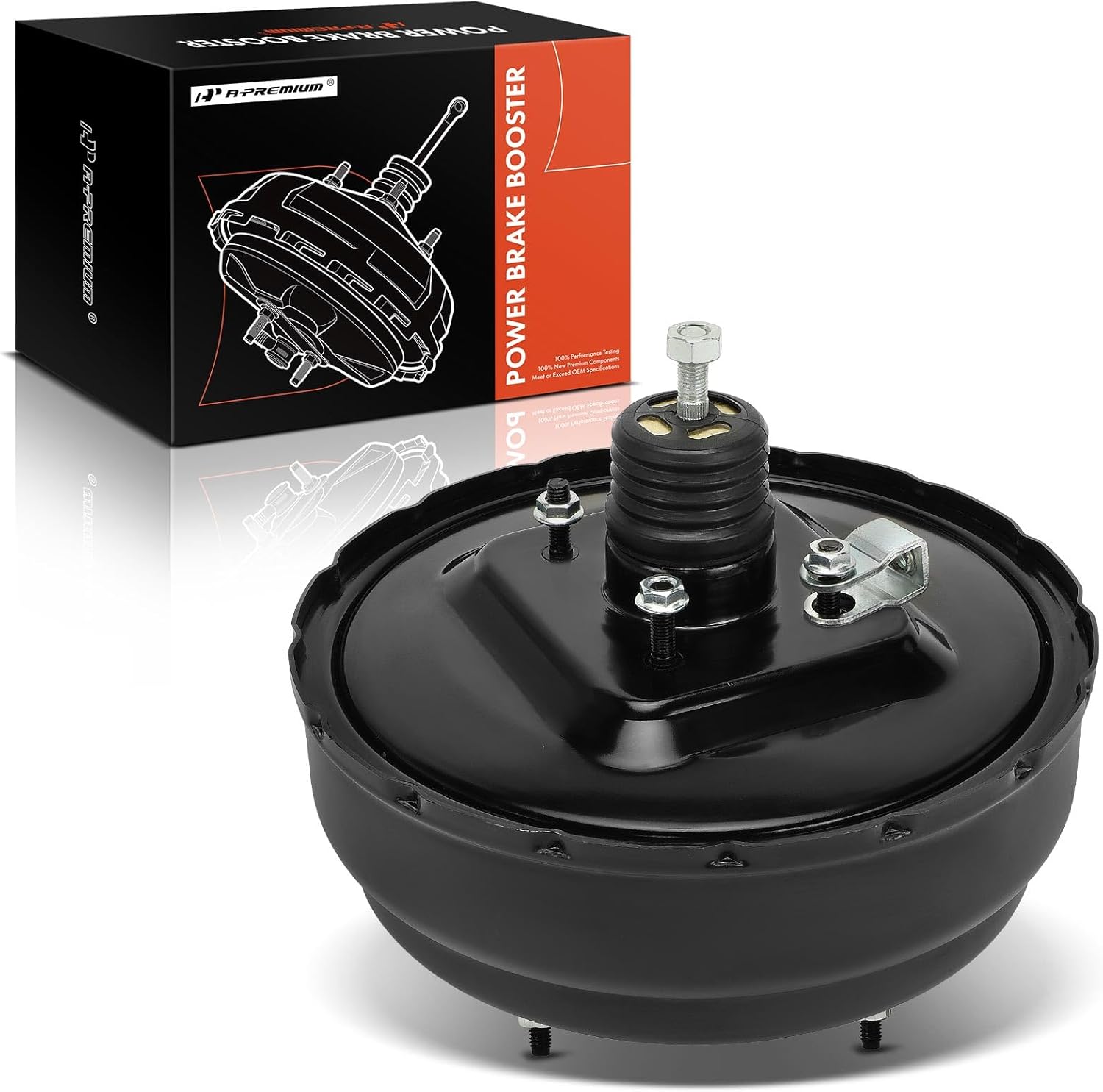 A-Premium Vacuum Power Brake Booster Compatible with Chevrolet W3500 Tiltmaster 2002-2009, W5500 Tiltmaster 2002-2003 & GMC W3500 Forward 2002-2008, W5500 Forward & Isuzu NPR 2002-2013, NQR, Reach