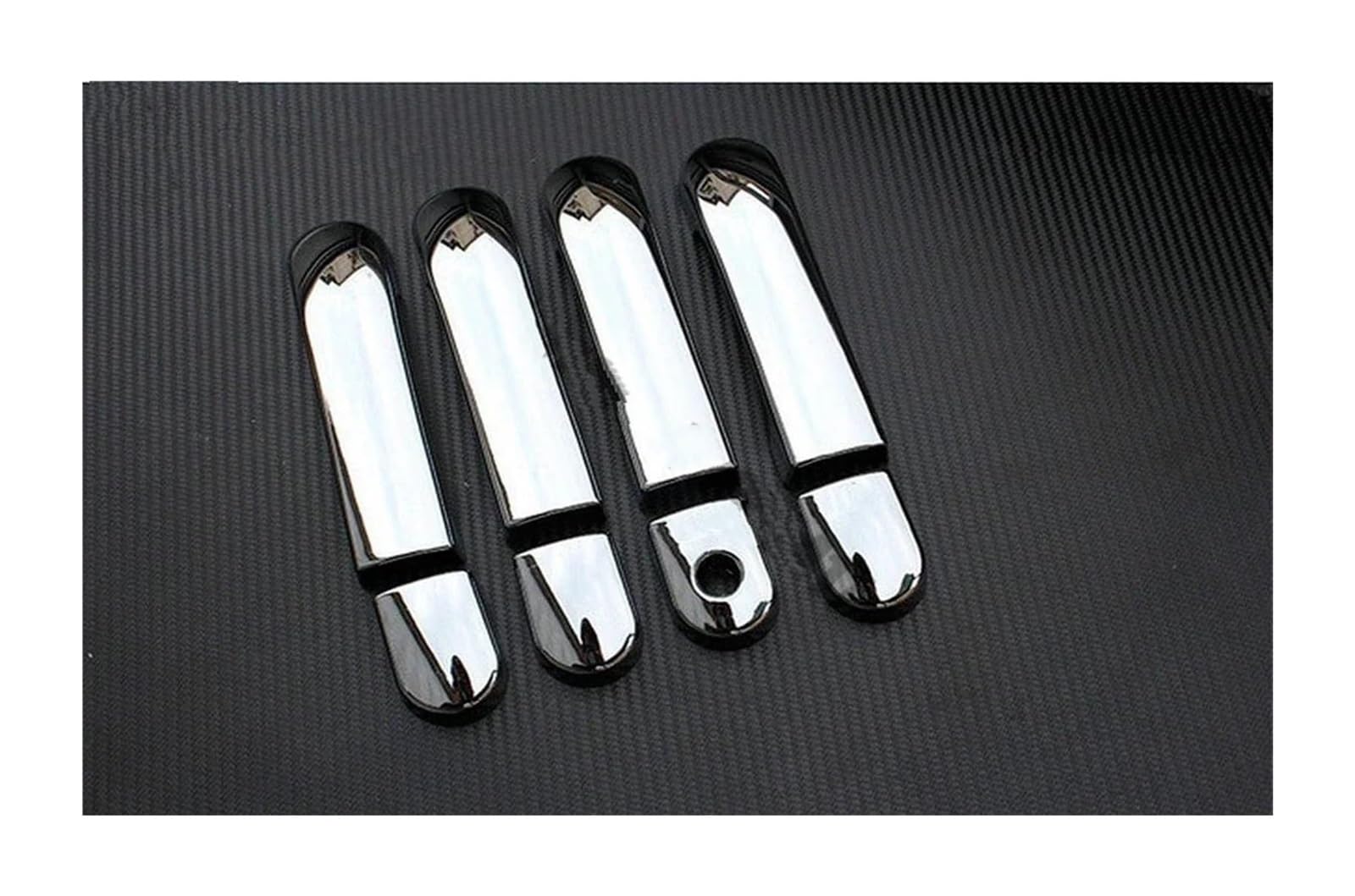 Hckclmbmzw B For Nissan For March For Micra K12 2003-2010 Protective Cover Door Handle Outer Owls Trim Car Styling Stickers Door Handle Cover(B)