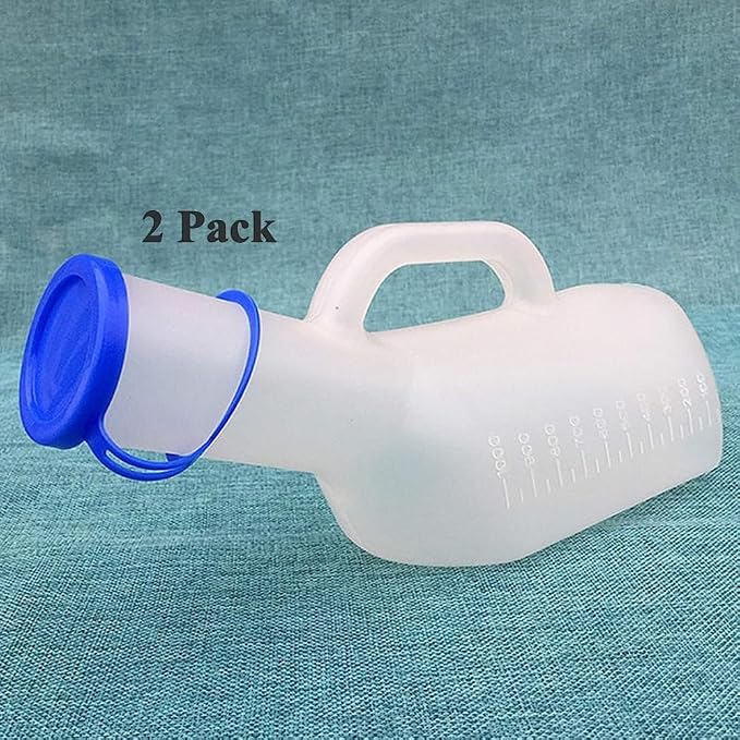 Orinal masculino con cuello largo 1 litro pack 2 miniatura 4