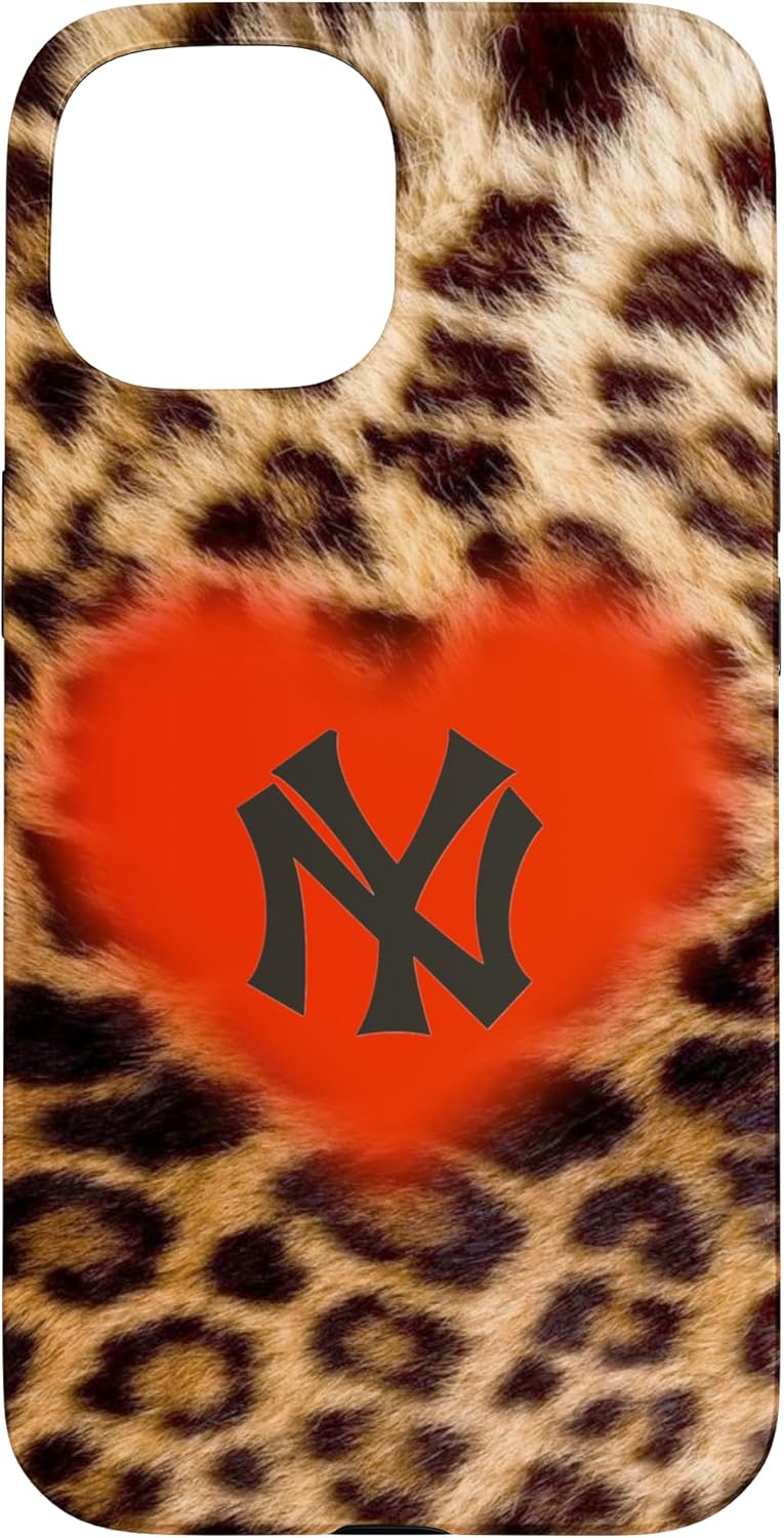 LEOPARD GIRL NY HEART Case for iPhone 16 Pro Max