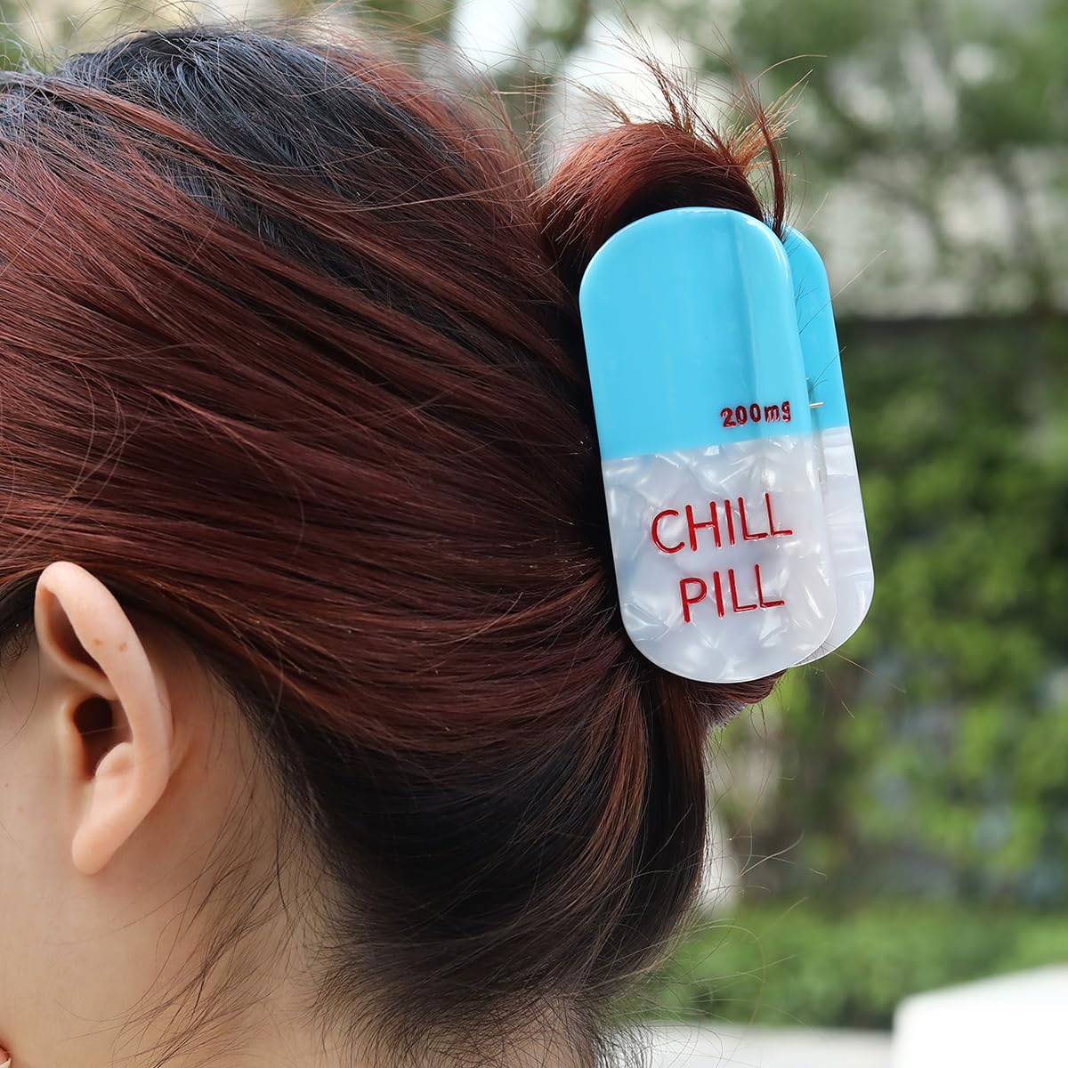 Large Acetate Hair Claw Clip Fun Summer Pharmacy Pill Style for Women Amazon.com : Fun Pill Hair Claw Clips - Pharmacy Claw Clip  main image 4