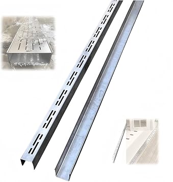 Heavy-duty channel drain for driveway,channel drain for driveway,water drainage away from house,trench drains,oncrete drainage channel,trench drain system for yard,for Yard, Driveways, Parks10*100*3c
