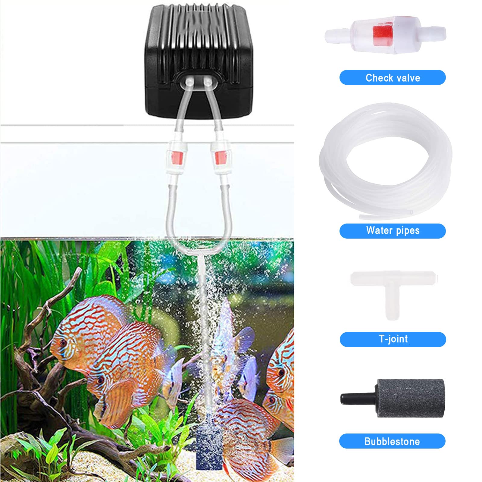 Amazon.co.jp: 水槽エアポンプアクセサリーセット エアライン