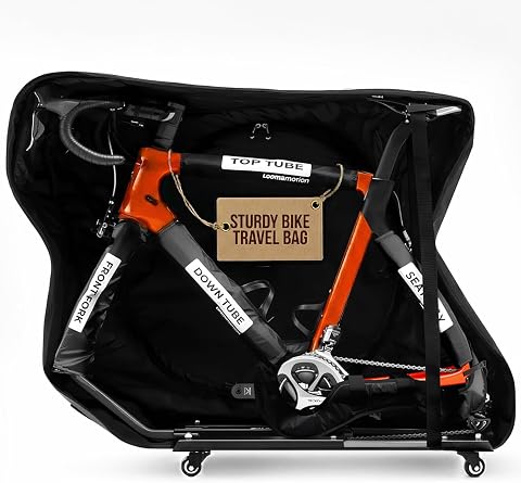 Bike Travel Bag Airplane – Durable Full-Protection Bike Case for Flying